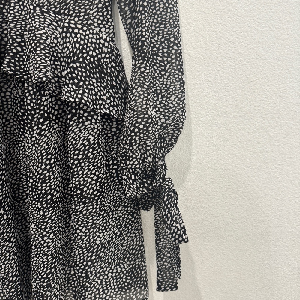 Sam Edelman Sheer Patterned Dress - Picture 3 of 5